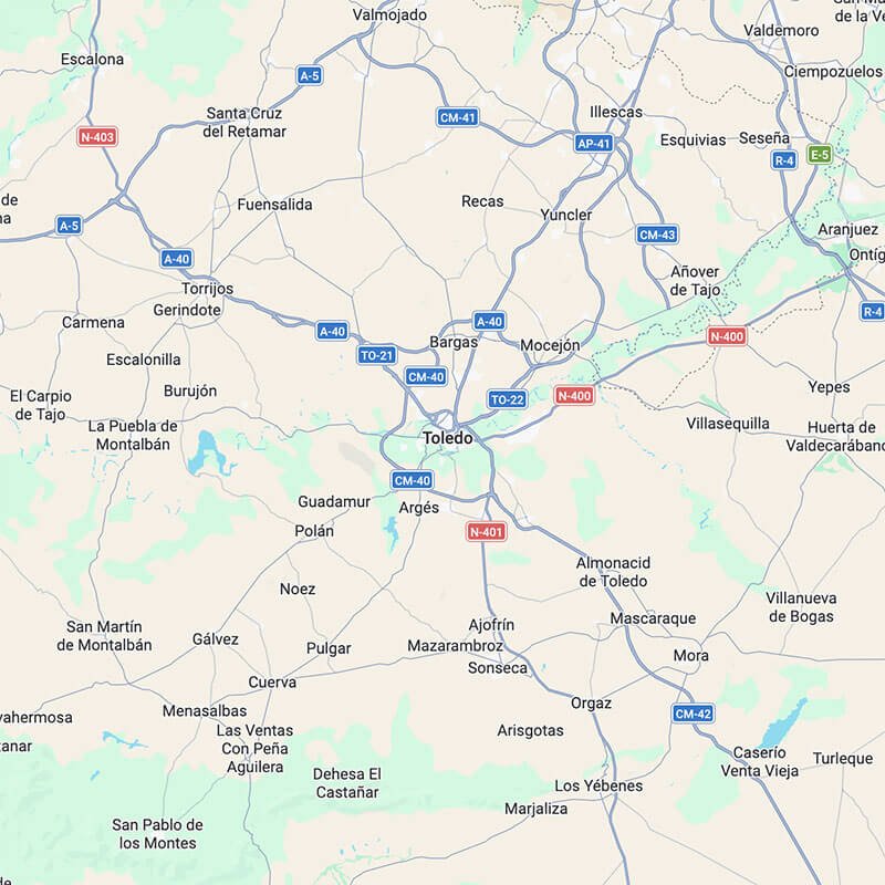 Zonas de cobertura cerrejaría Zonas de cobertura cerrejaría