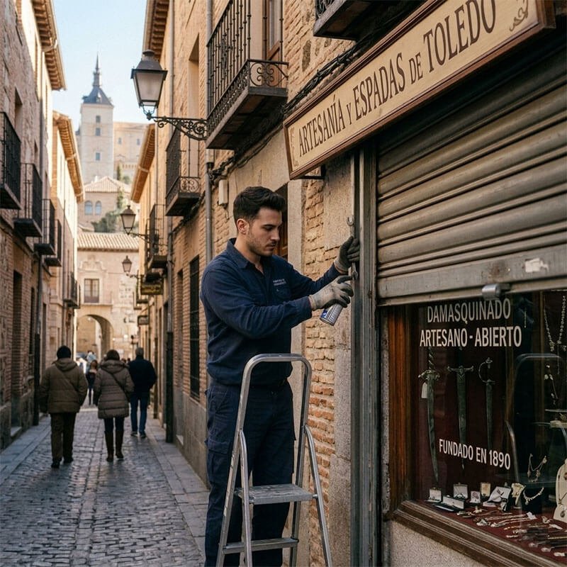 Mantenimiento y reparación de cierres metálicos en Recas y Toledo